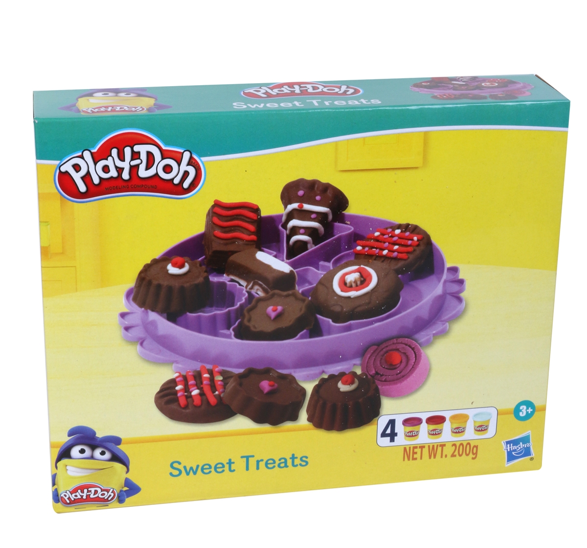 Play-Doh | Play Doh Sweet Treats Playset for Kids 3Y+, Multicolour 3