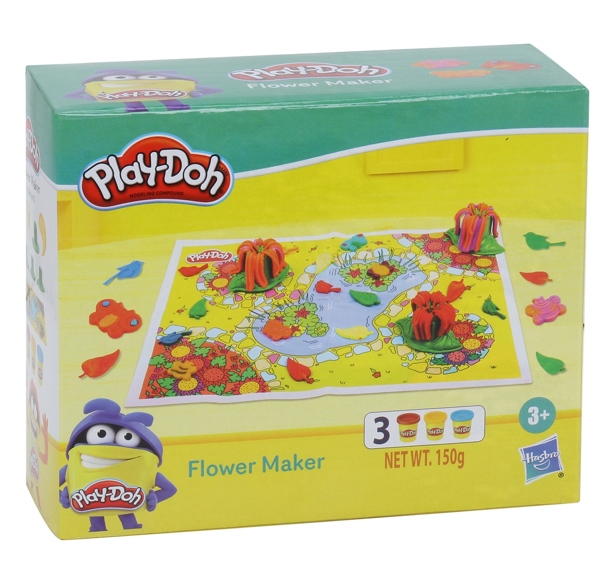 Play-Doh | Play Doh Flower Maker Toy for Kids 3Y+, Multicolour 4