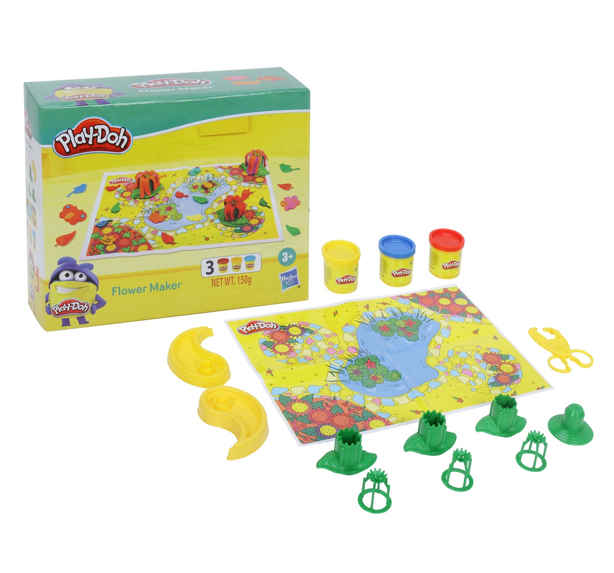Play-Doh | Play Doh Flower Maker Toy for Kids 3Y+, Multicolour 0