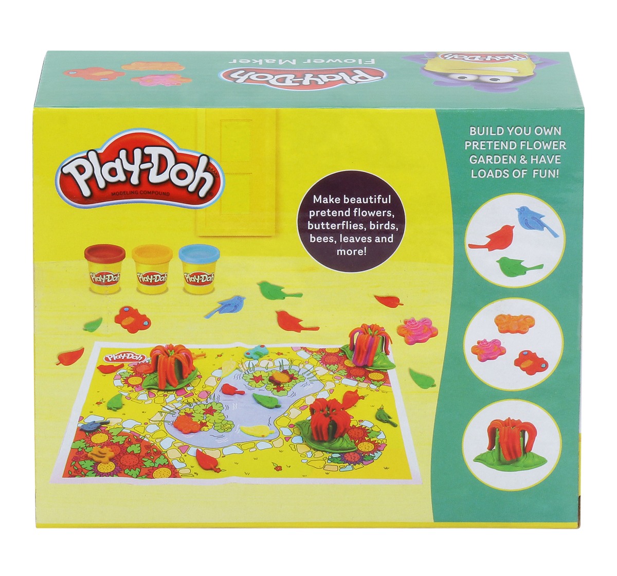 Play-Doh | Play Doh Flower Maker Toy for Kids 3Y+, Multicolour 5
