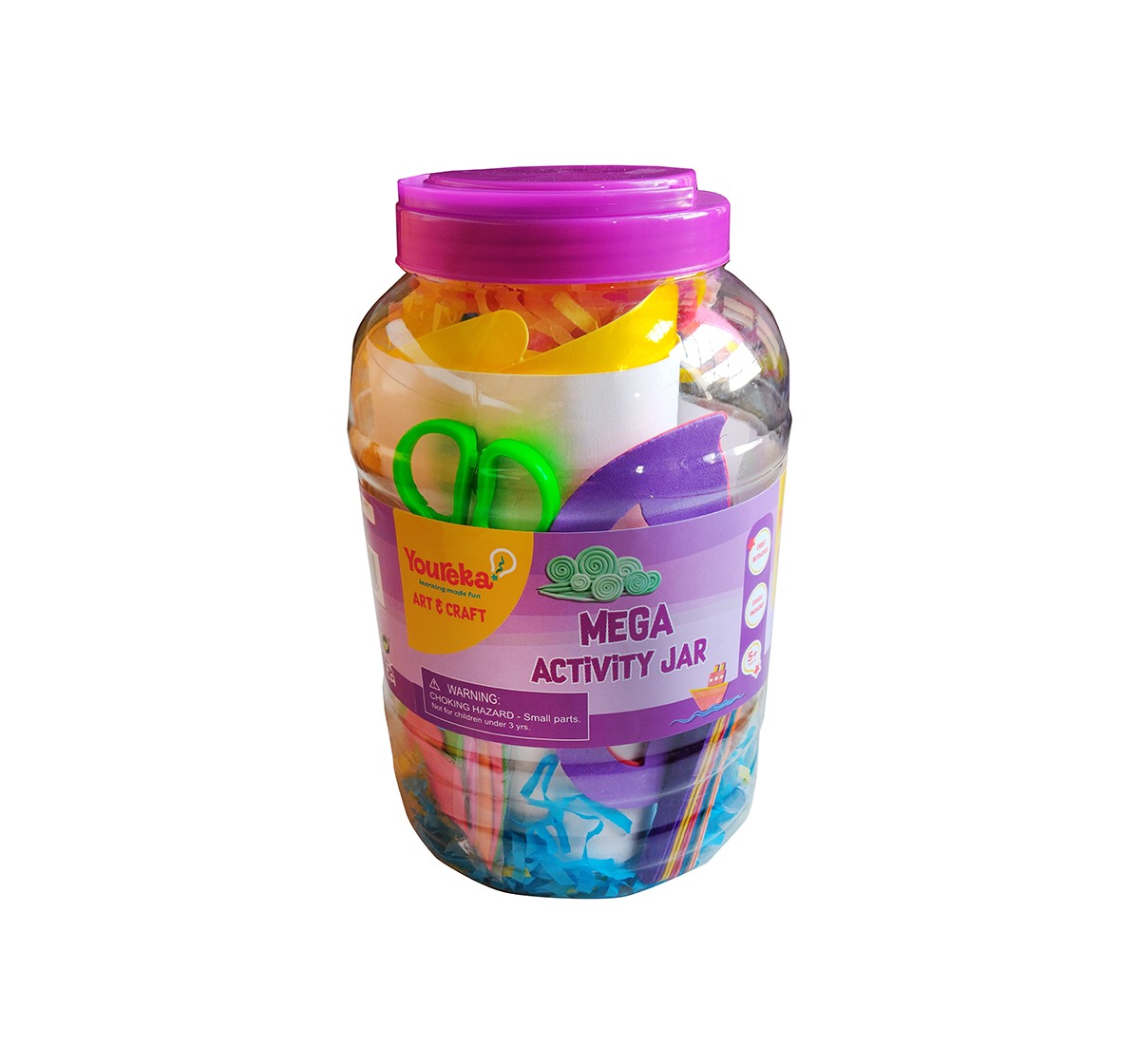 Youreka Mega Activity Jar DIY Art & Craft Kits for Girls age 3Y+