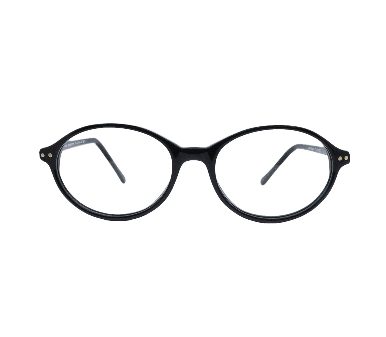 Blue Shield (Zero Power) Kids Computer Glasses Round Black Acetate Medium  61404AF Vision Express Kids