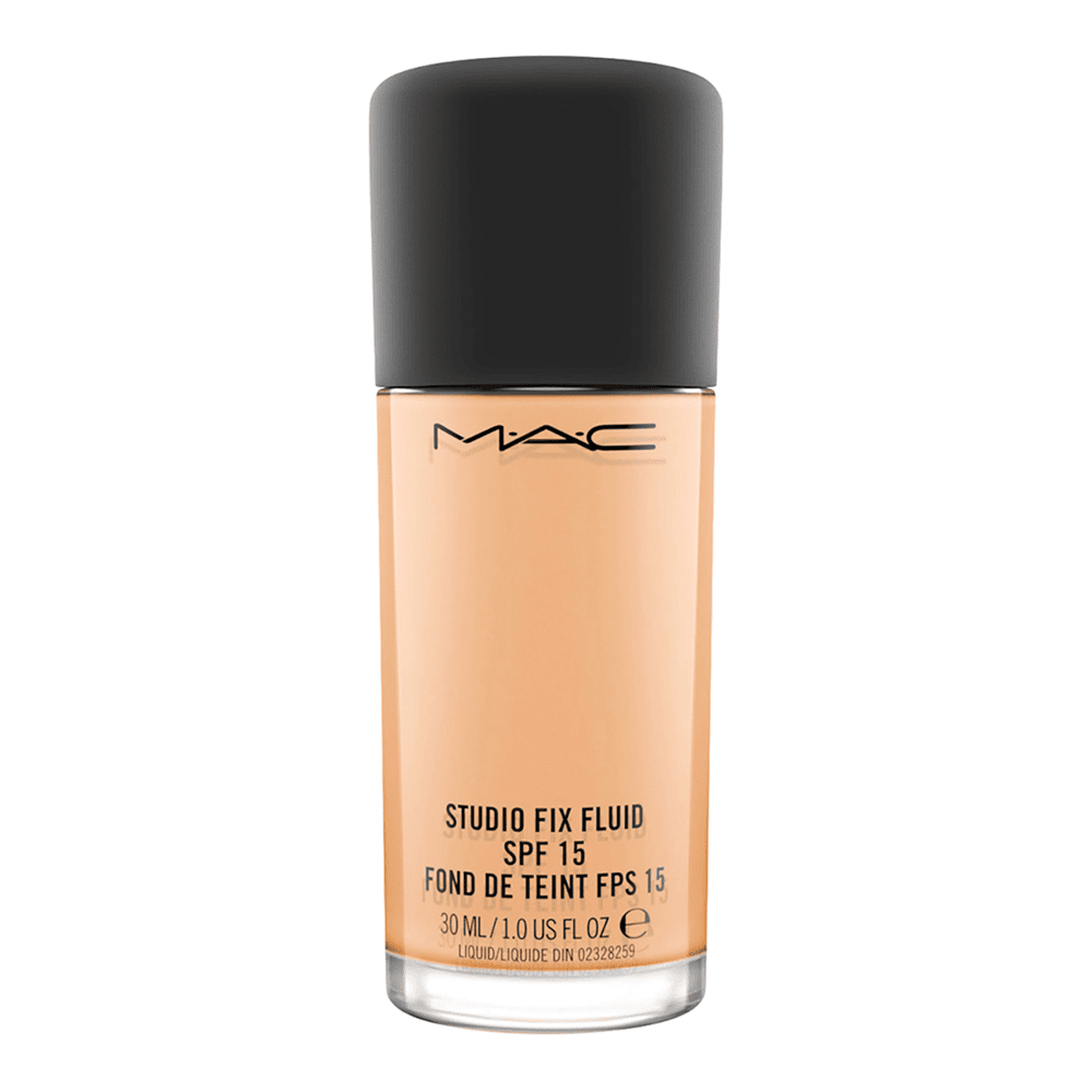 Studio Fix Fluid SPF 15 Foundation • NC41- Medium Beige With Neutral Golden Undertone For Medium Skin