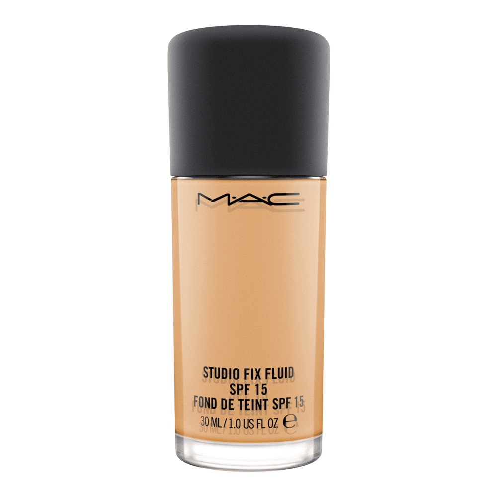 Studio Fix Fluid SPF 15 Foundation • NC42- True Medium Beige With Golden Undertone For Medium To Dark Skin