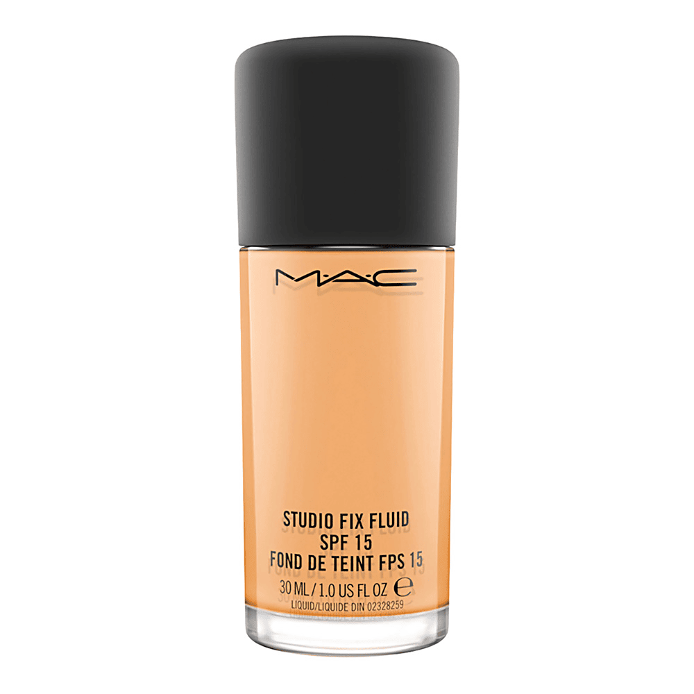 Studio Fix Fluid SPF 15 Foundation • NC43.5- Neutral Peach With Golden Undertone For Medium To Dark Skin
