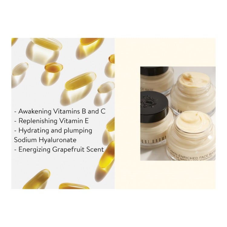 Vitamin Enriched Face Base - Moisturizer and Primer • 50ml