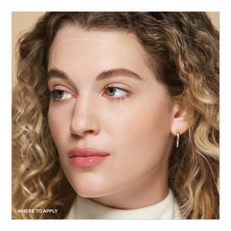 Sheer Finish Pressed Powder • Warm Natural - Dark Beige; Sets And Controls Shine On Medium Skin