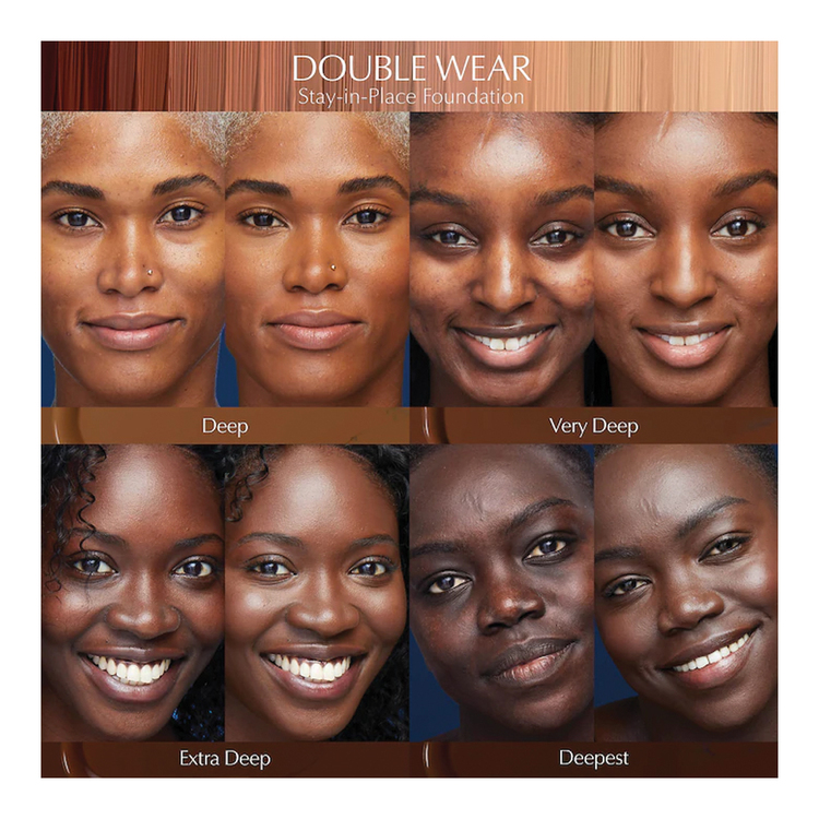 Double Wear Stay-In-Place Makeup SPF 10 Foundation • 1C0 Shell - Very light with cool pink undertones