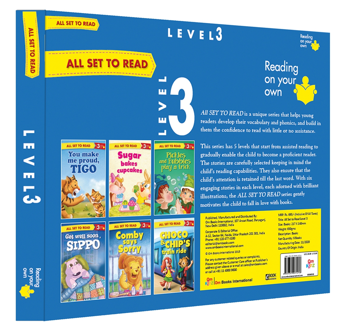 All Set To Read- Readers Level 3- Independent Reading With Small