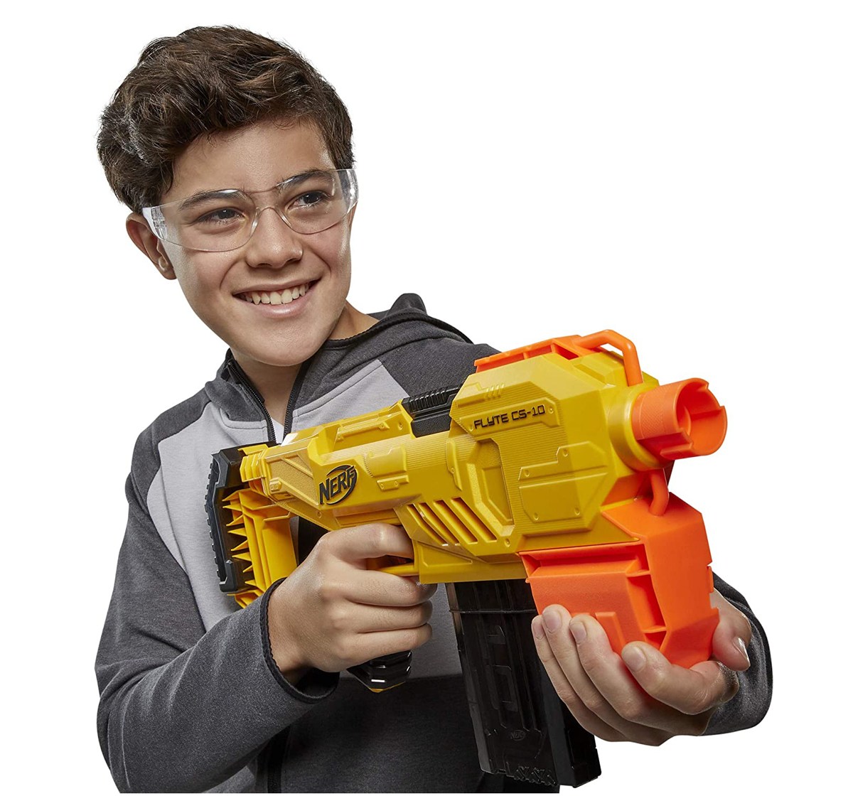 NERF Alpha Strike Flyte CS-10 Motorized Blaster Multicolour, 8Y+