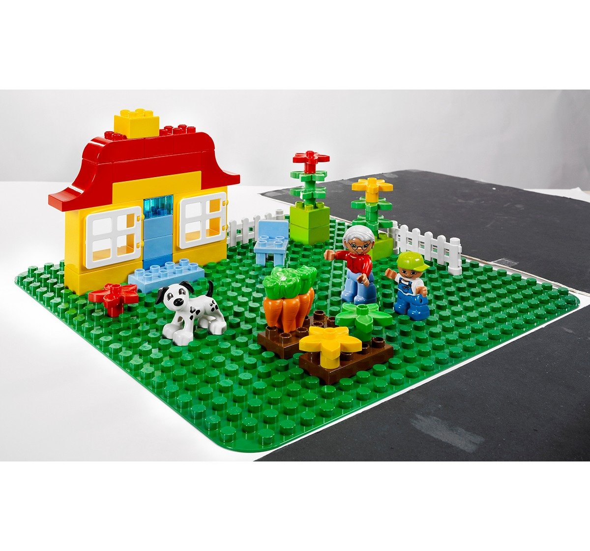 LEGO® DUPLO® Large Green Building Plate Lego Blocks for Kids age 18M + (Green)