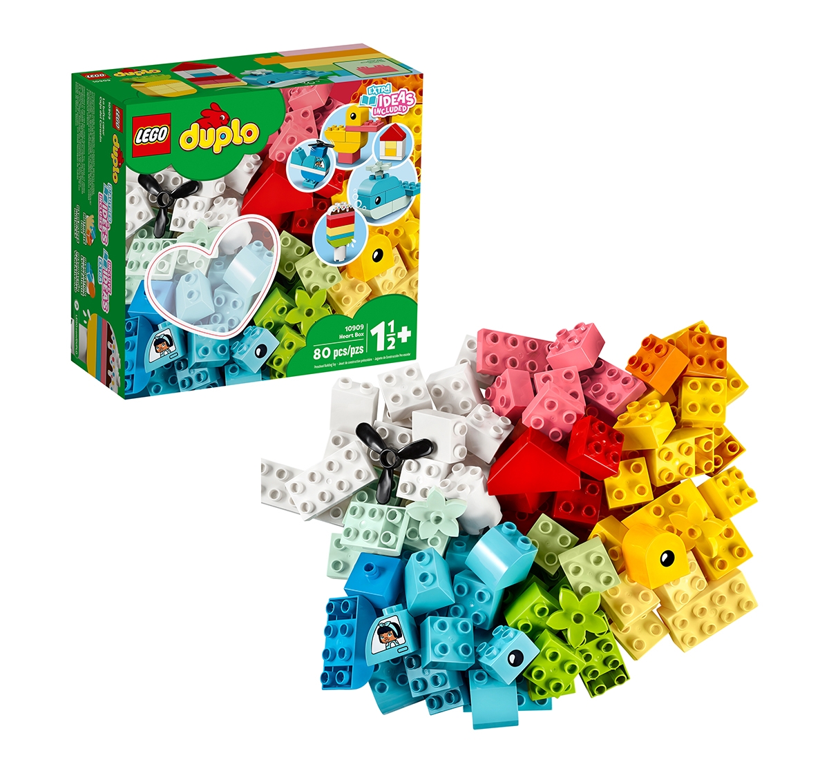 LEGO | LEGO 10909 Heart Box Lego Blocks for Kids age 18M +  0