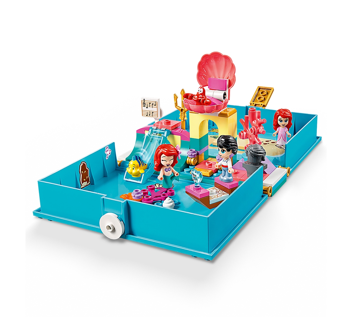 LEGO | LEGO 43176 Ariel's Storybook Adventures Lego Blocks for Girls age 5Y+  1