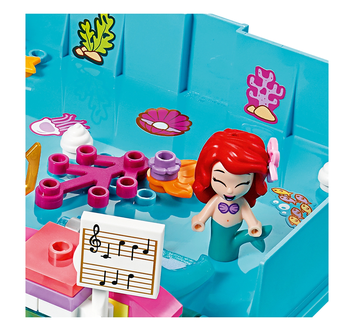 LEGO | LEGO 43176 Ariel's Storybook Adventures Lego Blocks for Girls age 5Y+  3