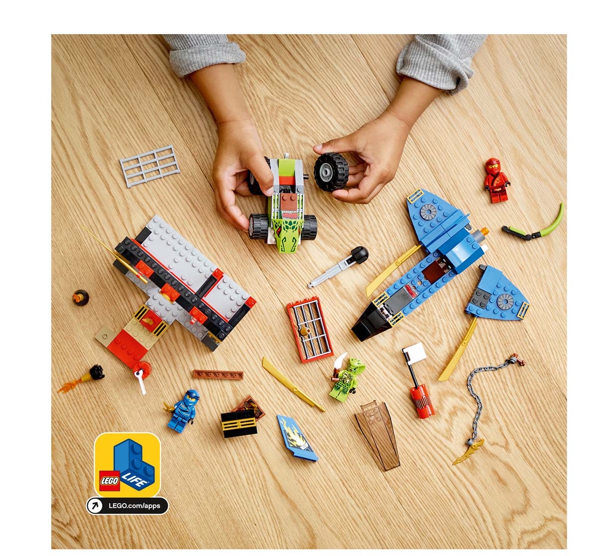 LEGO | Lego Storm Fighter Battle Lego Blocks for Kids Age 4Y+ 2