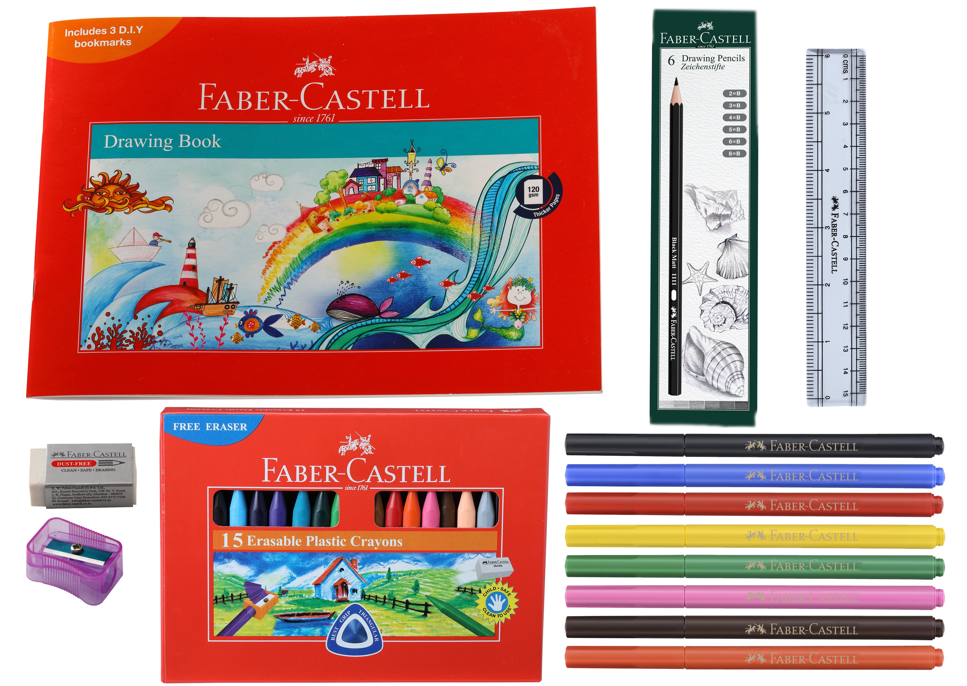 Faber Castell 574105 - My First Series Doodle & Draw 3Y+