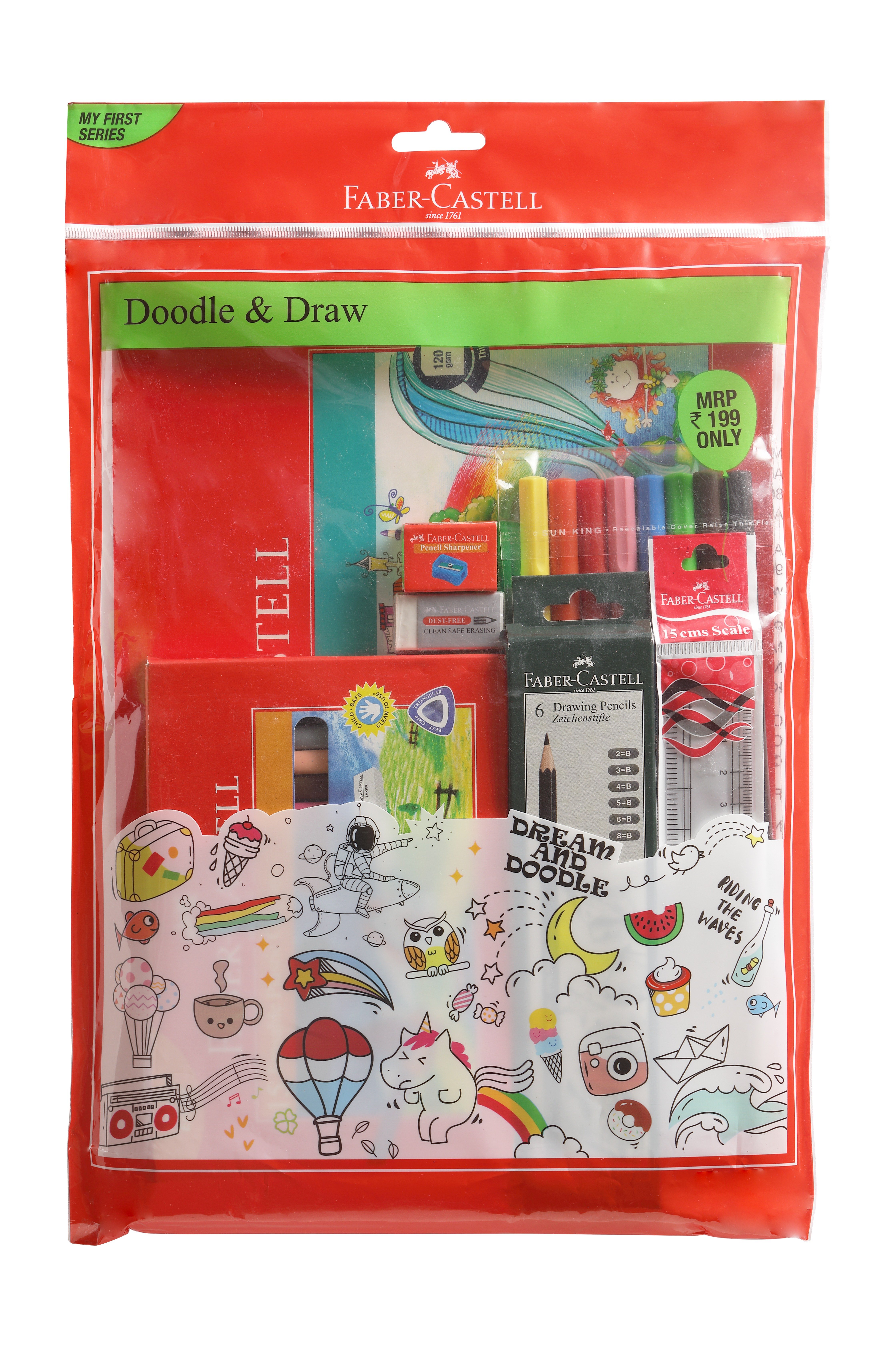 Faber Castell 574105 - My First Series Doodle & Draw 3Y+