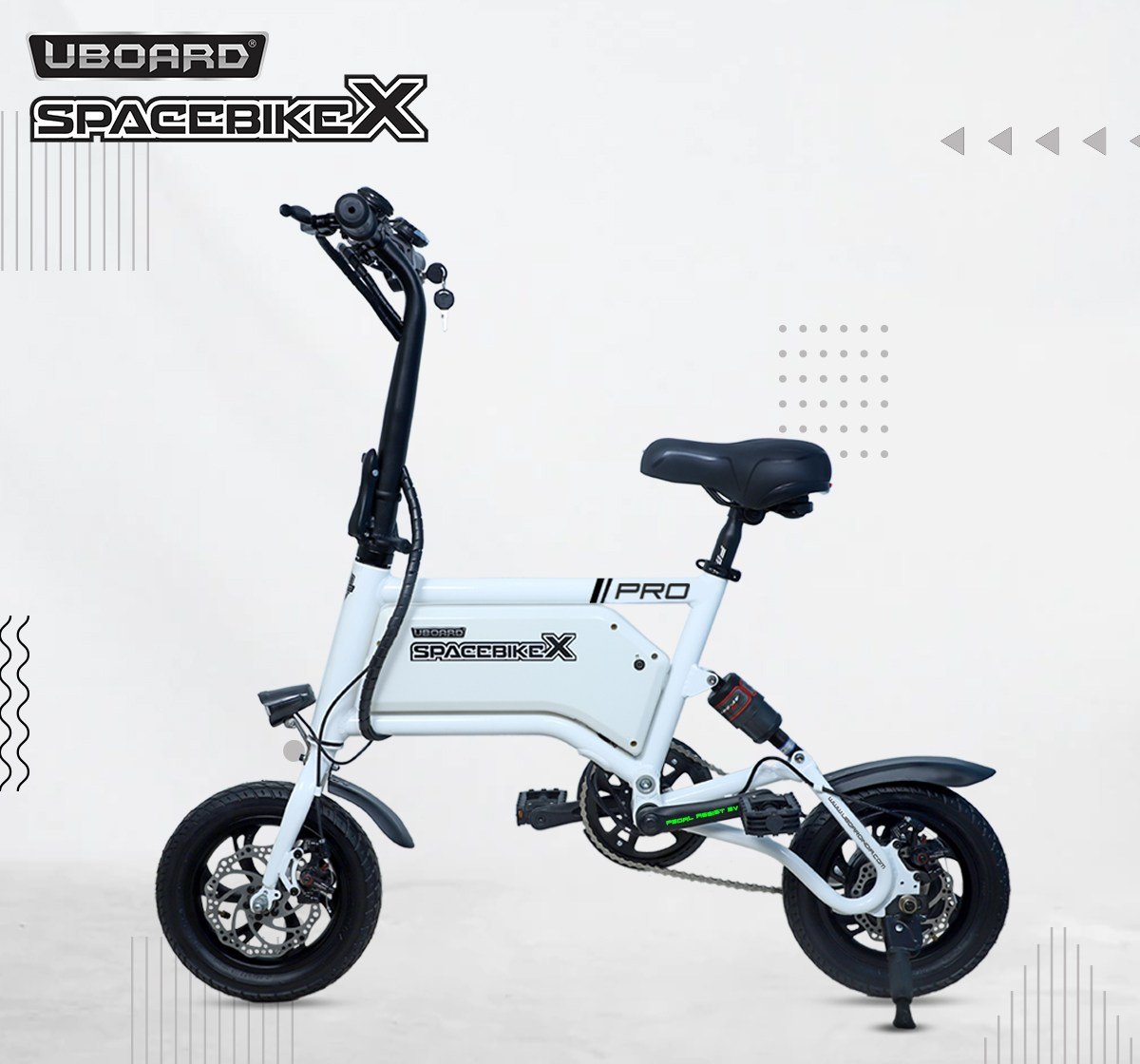 Uboard E Space Bike EV, Assorted14+
