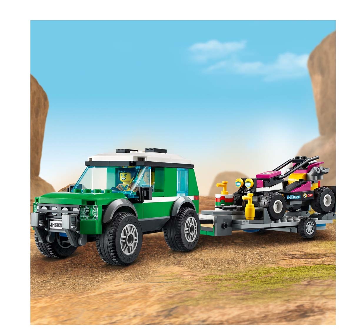 LEGO | Lego Race Buggy Transporter Lego Blocks for Kids Age 5Y+ 2