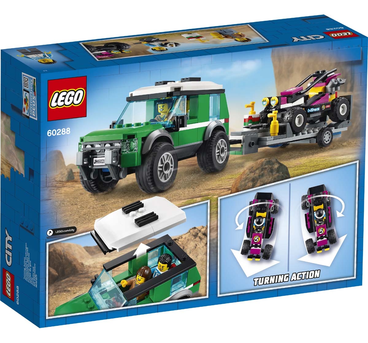 LEGO | Lego Race Buggy Transporter Lego Blocks for Kids Age 5Y+ 4