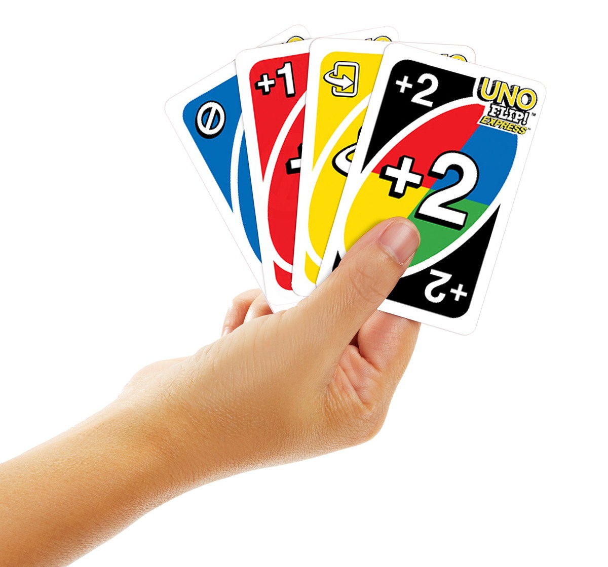 Mattel Games UNO Flip Express, Unisex, 7Y+ (Multicolor)