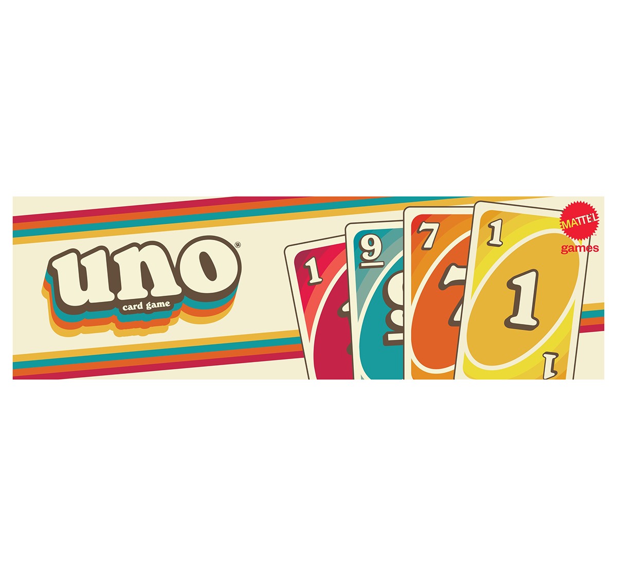 Mattel Games UNO Iconic 1970S, Unisex, 7Y+ (Multicolor) - Mattel Games