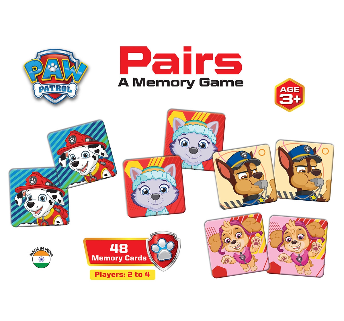 Paw Patrol | Paw Patrol Pairs - A Memory Game, 3Y+ 2