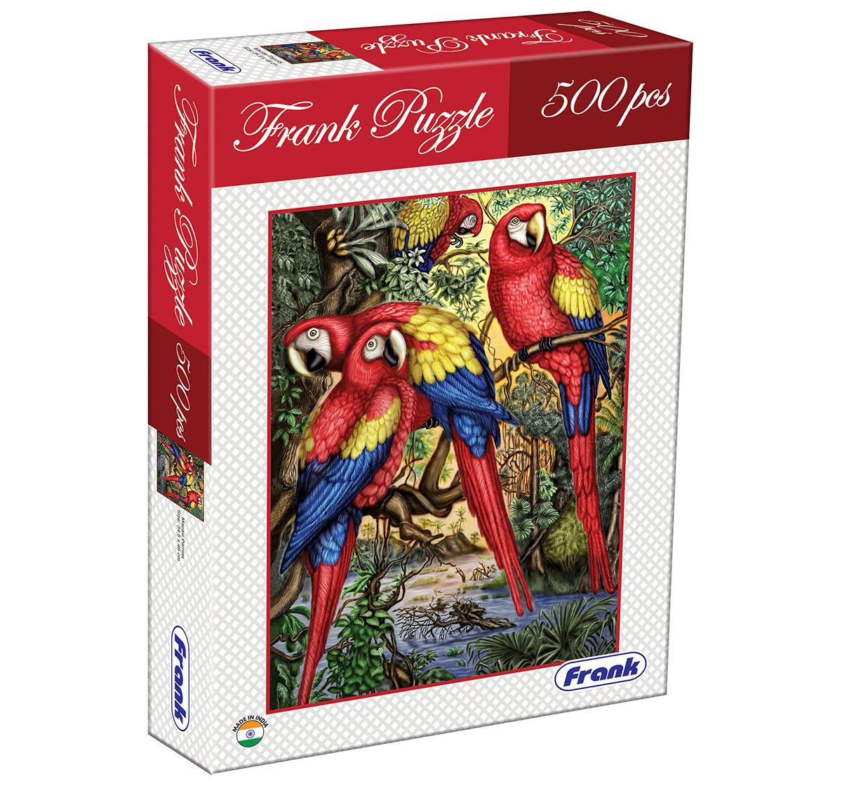 Frank Macaw Parrots Puzzle 500 Pieces, 10Y+