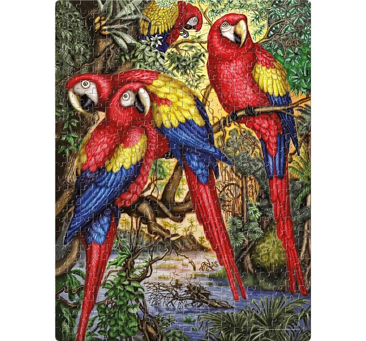 Frank Macaw Parrots Puzzle 500 Pieces, 10Y+
