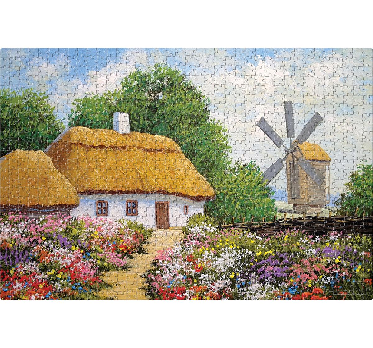 Frank Old House In Ukraine Puzzle 1000 Pieces, 14Y+