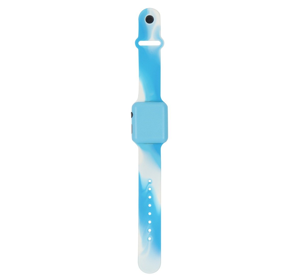 Hamster London Mirror Face Slicone Band Digital Watch Blue, 5Y+
