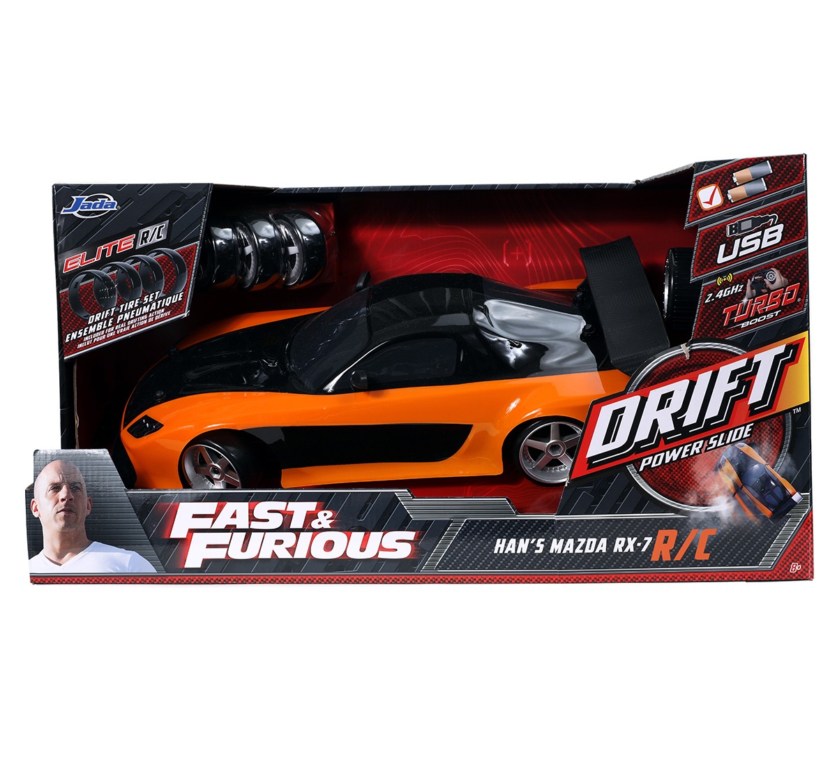 rc rx7 drift car