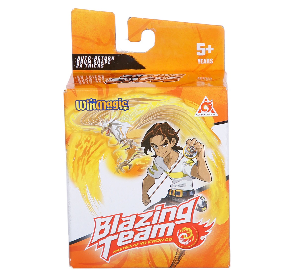 Winmagic Blazing Team Auto Return Raging Eagle Yo-Yo, Boys, 5Y+ (Yellow)