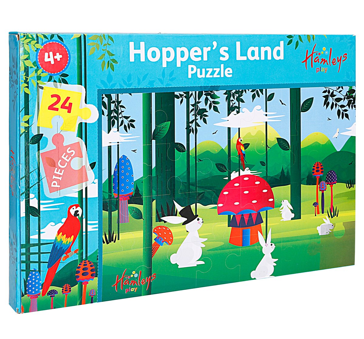 Hamleys Puzzle Pink Mushroom Jigsaw Puzzle Multicolour 3Y+