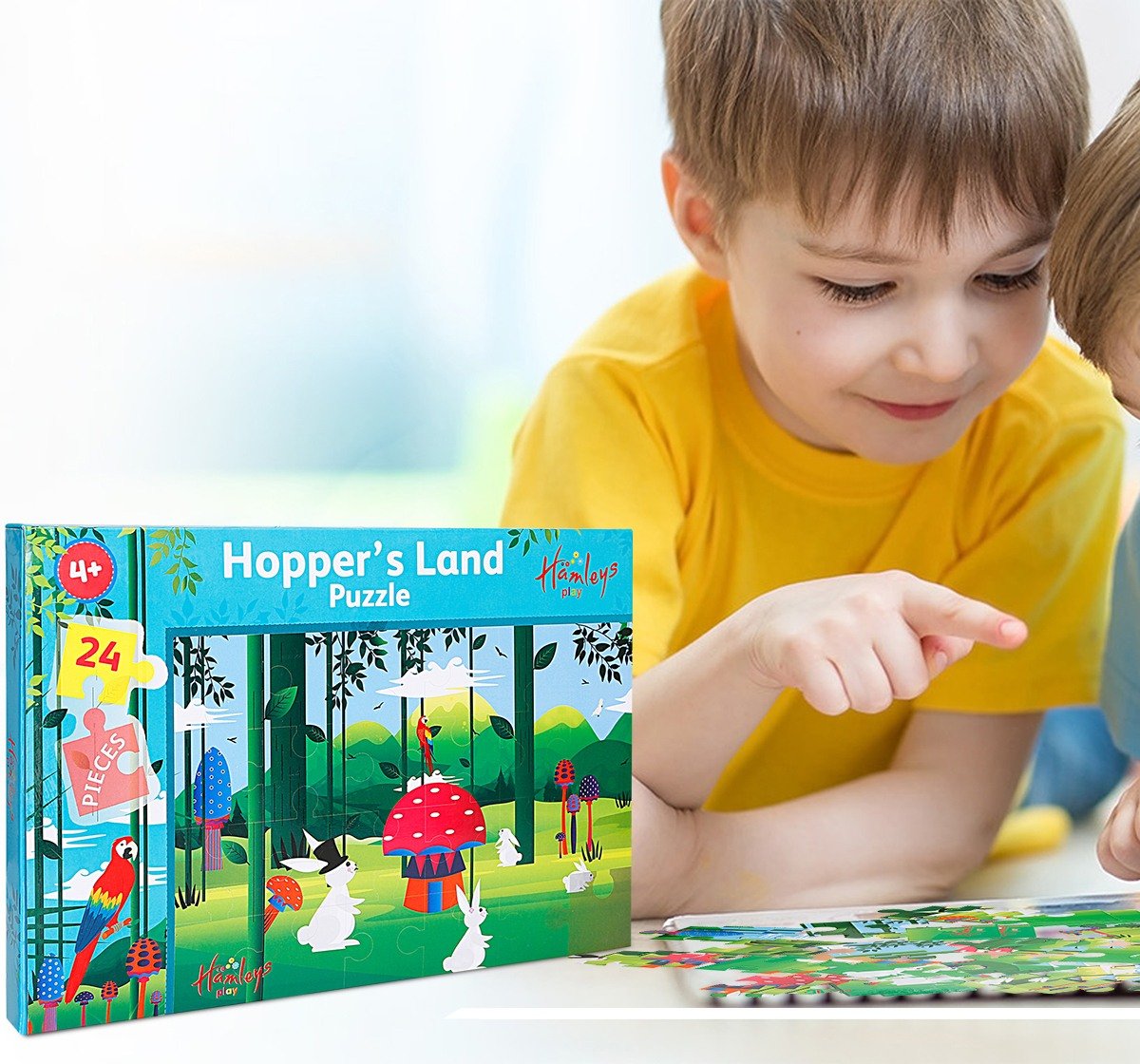 Hamleys Puzzle Pink Mushroom Jigsaw Puzzle Multicolour 3Y+