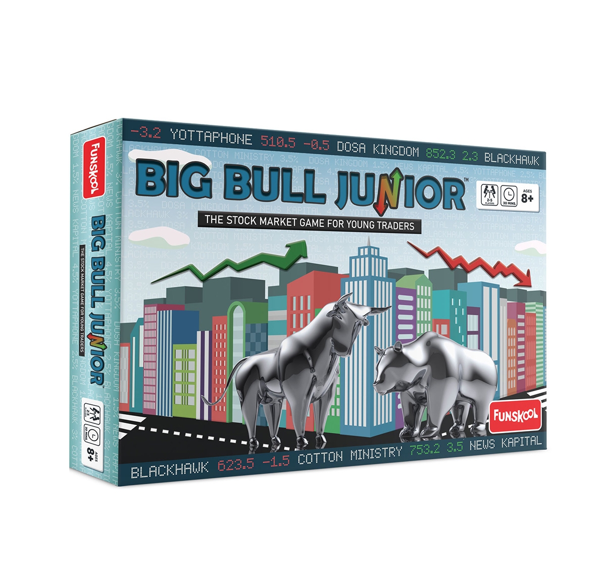 Funskool | Funskool  Big Bull Junior, 4Y+ (Multicolor) 2