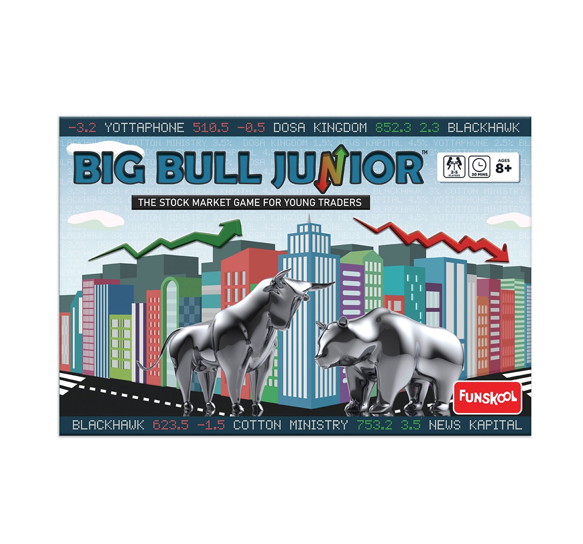 Funskool | Funskool  Big Bull Junior, 4Y+ (Multicolor) 0