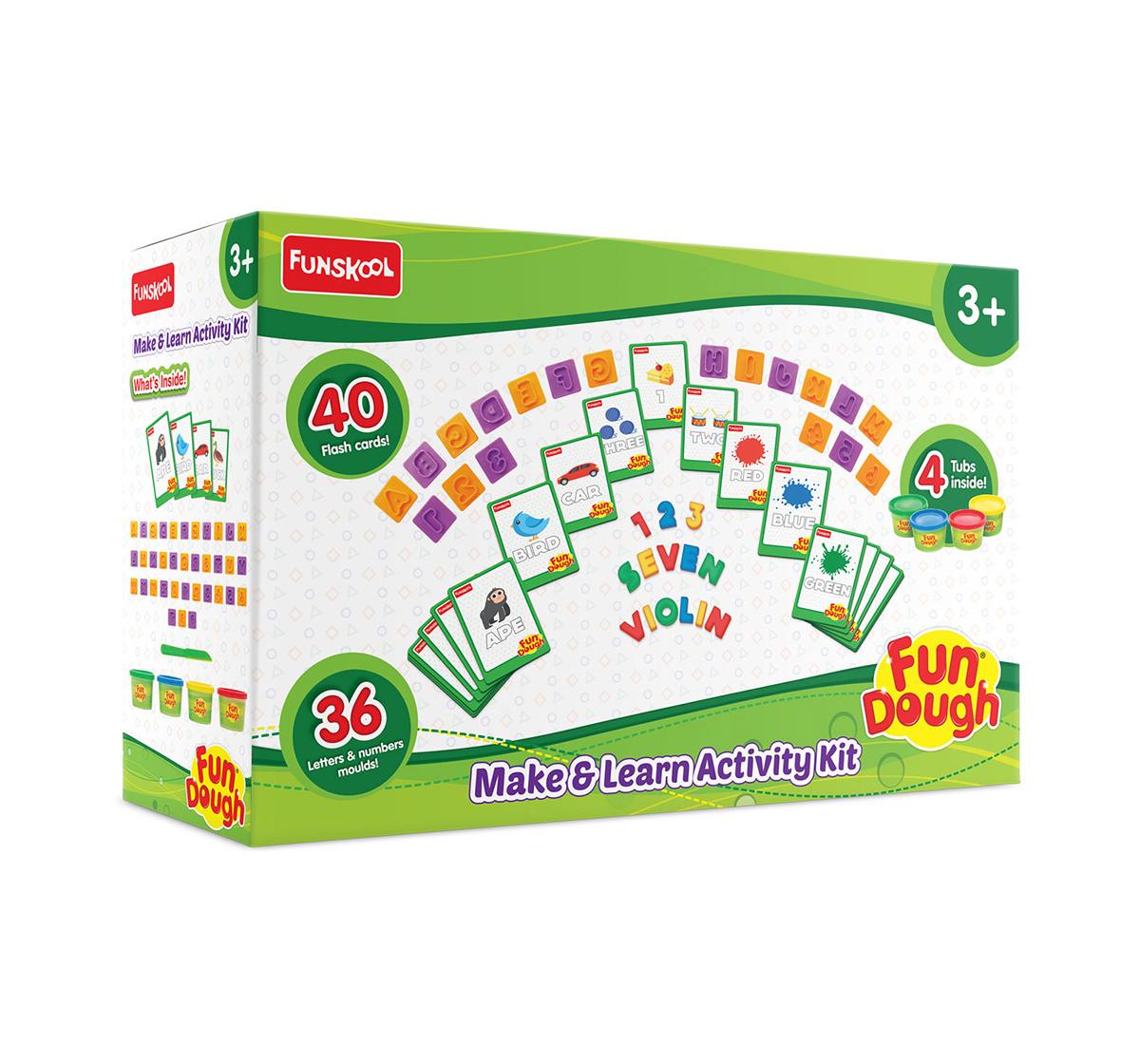 FunDough Make & Learn Activity Kit, 3Y+
