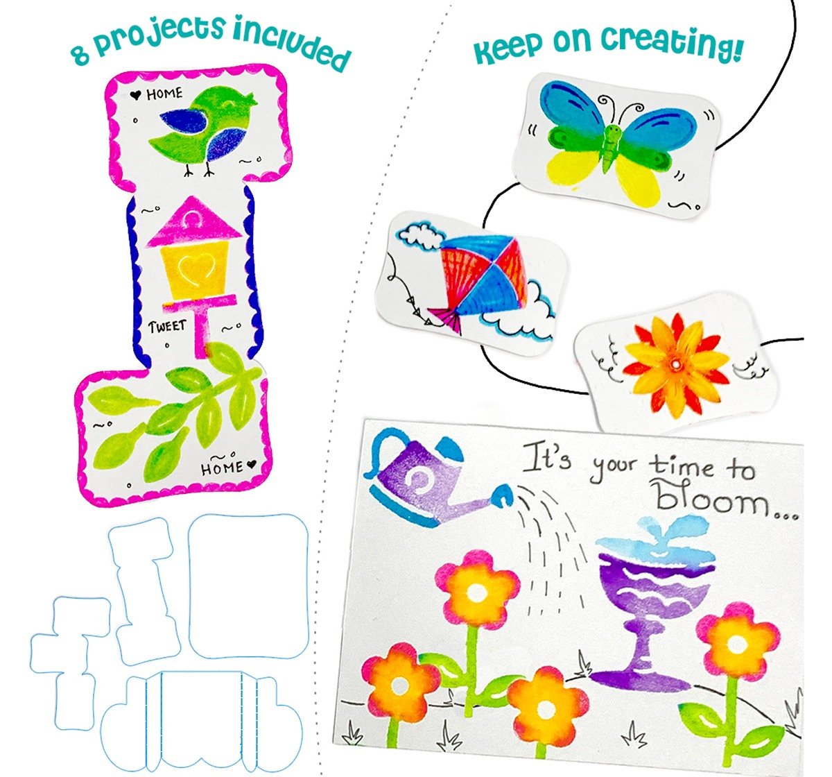Imagimake Stamp Art Garden, 2Y+ (Multicolor)
