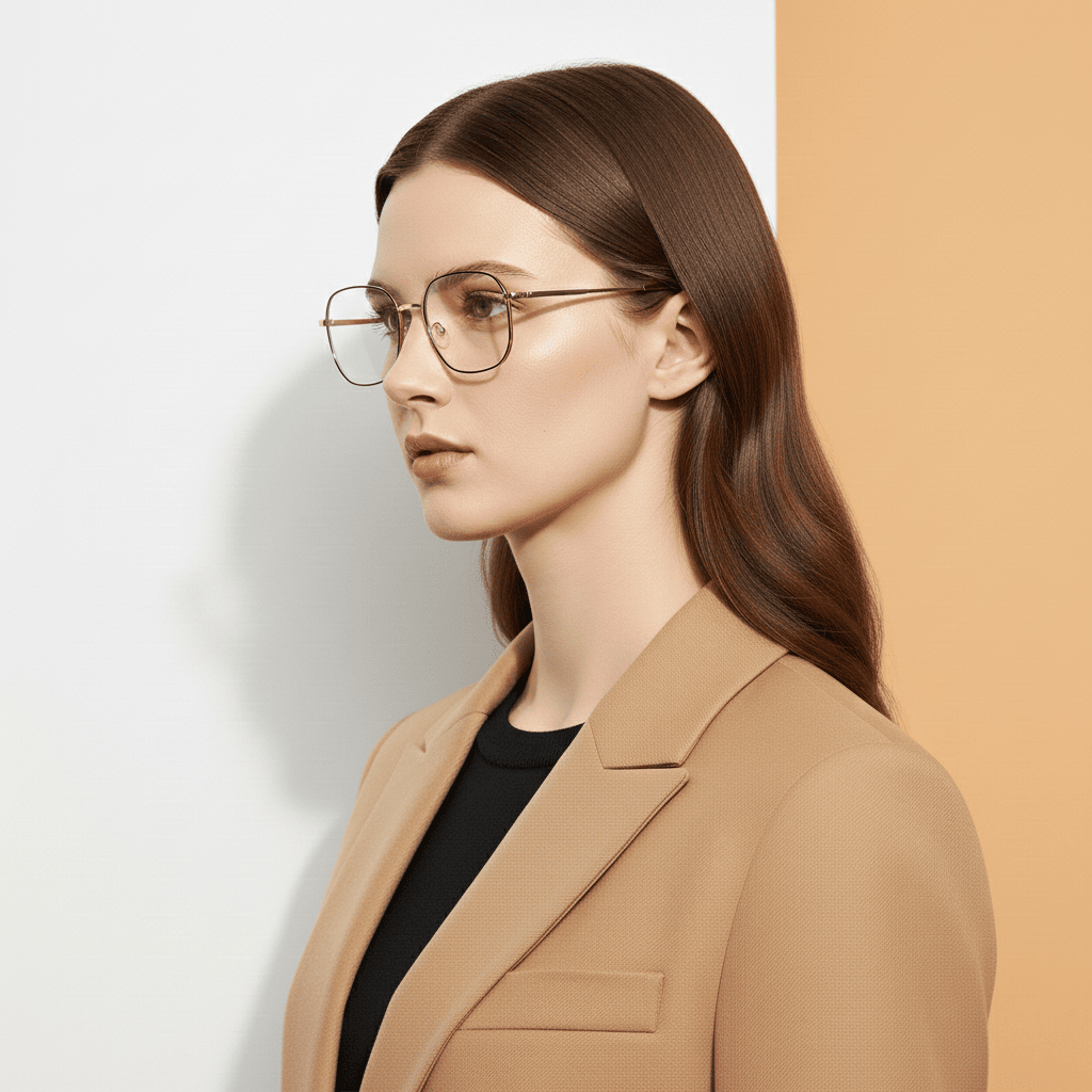 Black Square Frame for Unisex ELITE