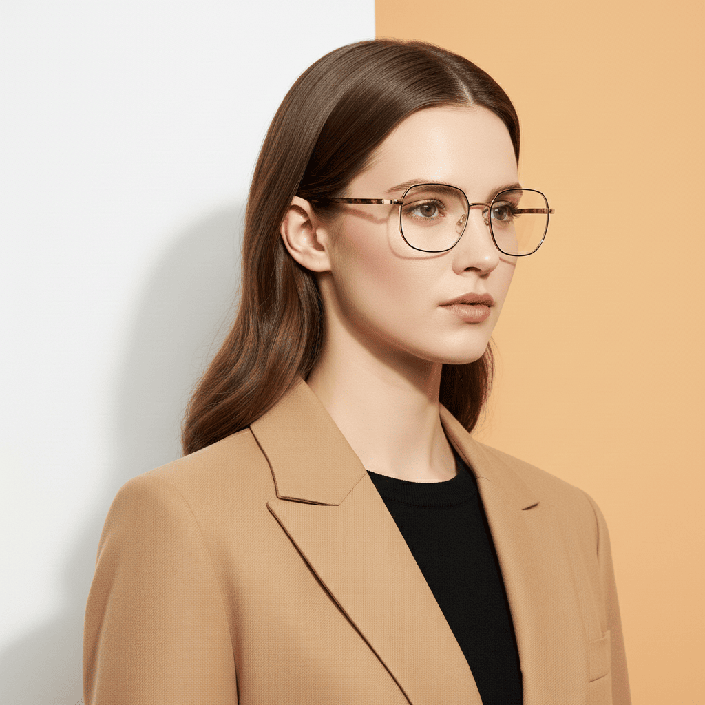 Black Square Frame for Unisex ELITE