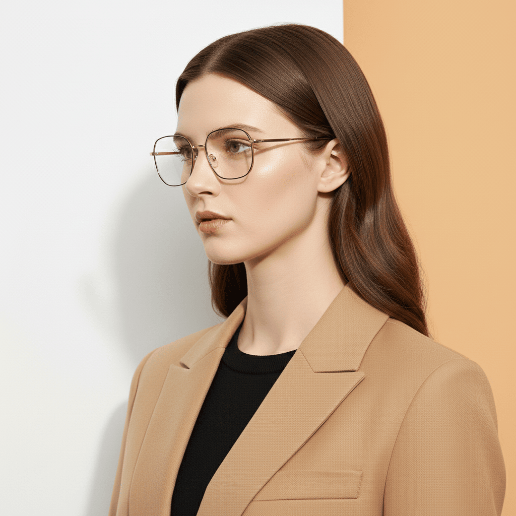 Black Square Frame for Unisex ELITE