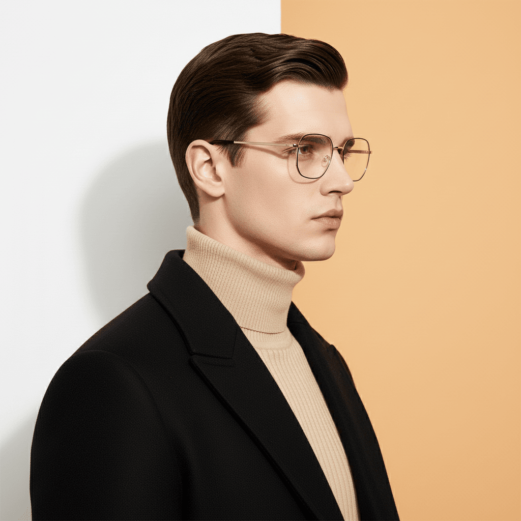 Black Square Frame for Unisex ELITE