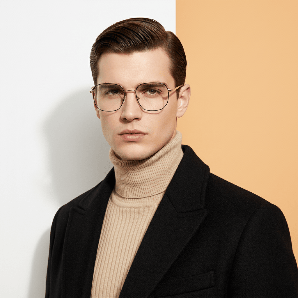 Black Square Frame for Unisex ELITE