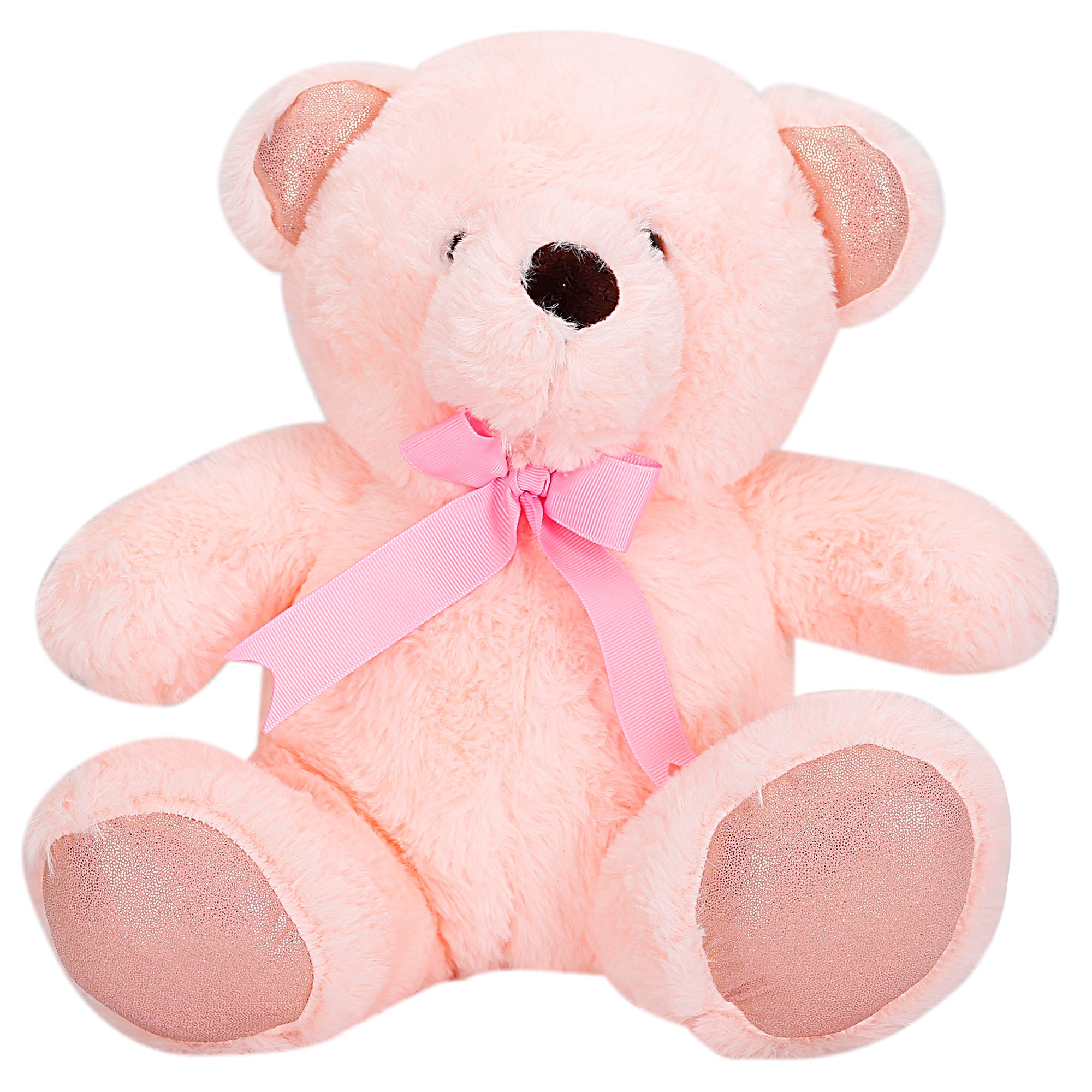 Mirada 32Cm Sitting Bear Pineapple Soft toy for kids 3Y+, Multicolour