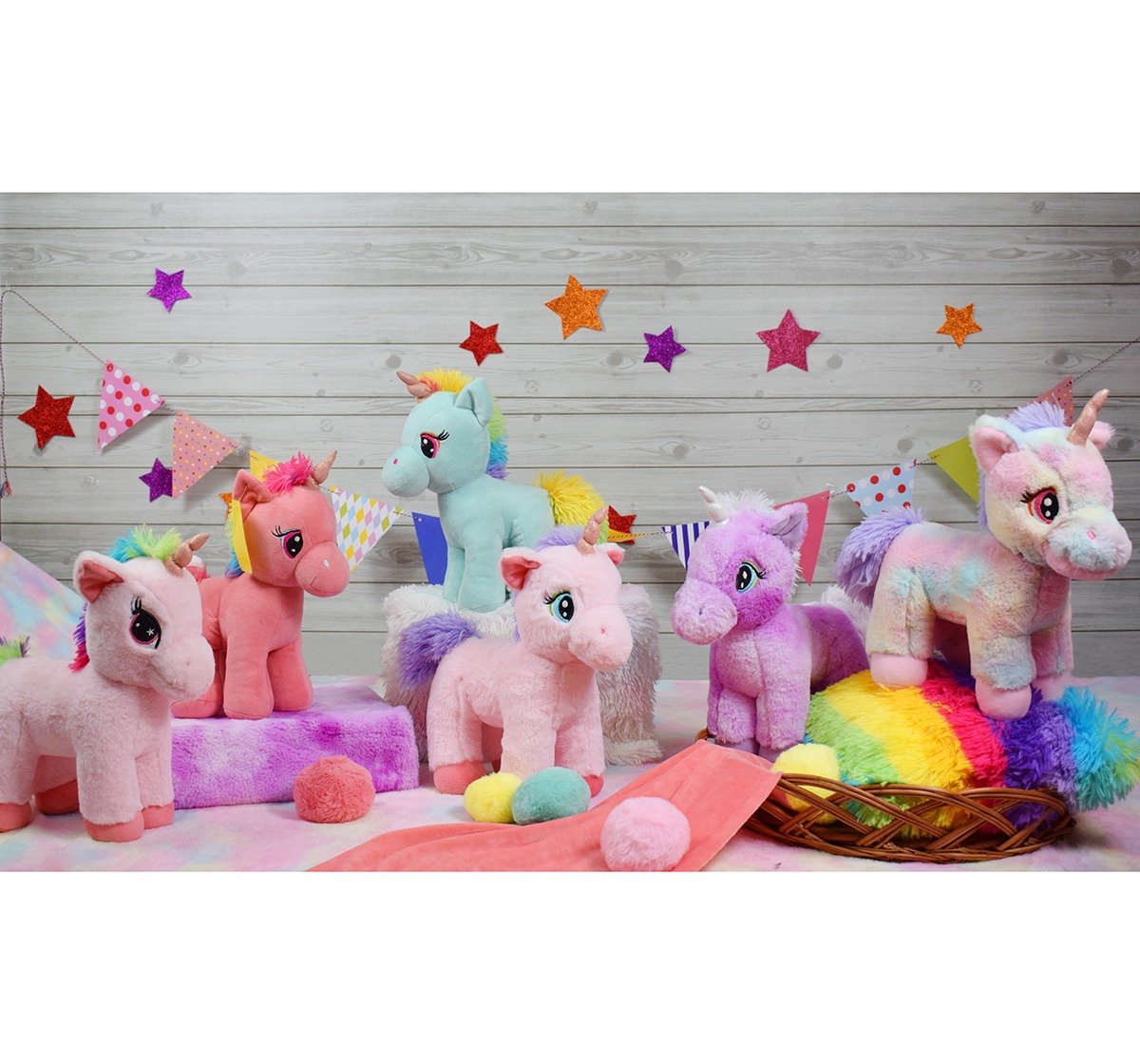 Mirada 32cm standing unicorn with glitter horn Multicolor 3Y+