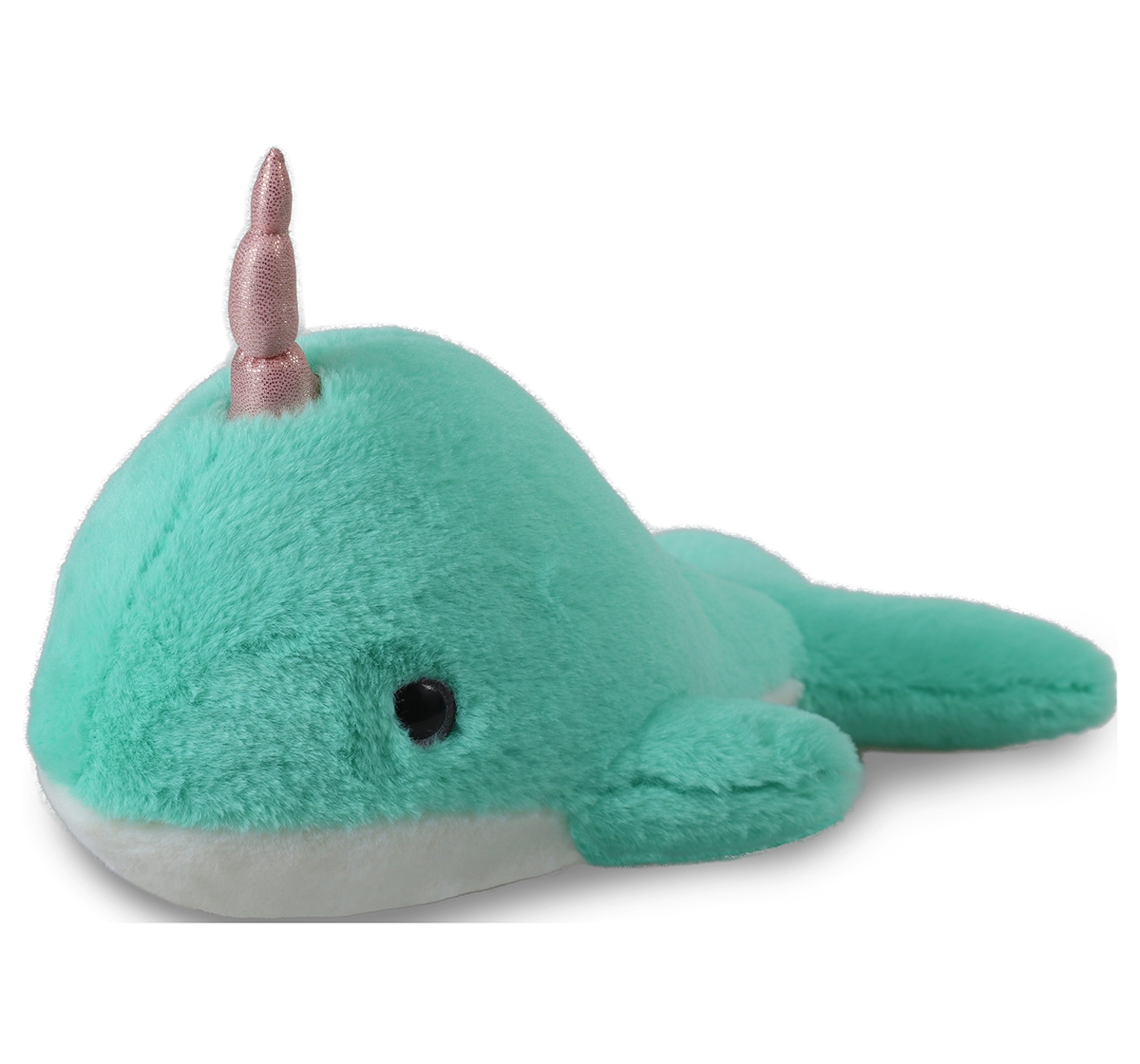 Mirada | Adorable Stuffed Plush Narwhal by Mirada, Soft Toys for Kids of All Ages, 3Y+, Green, 40cm 0