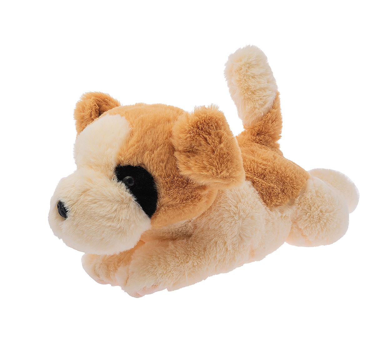 Dimpy Toys Lying Dog Light Brown 40 Cm, Unisex, 3Y+(Brown)