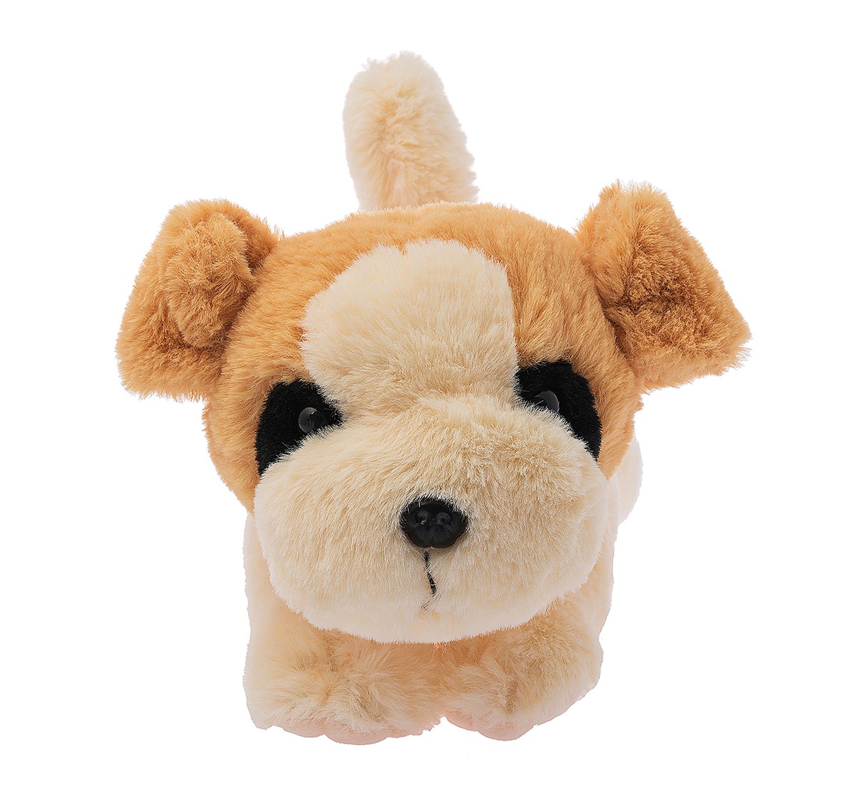 Dimpy Toys Lying Dog Light Brown 40 Cm, Unisex, 3Y+(Brown)