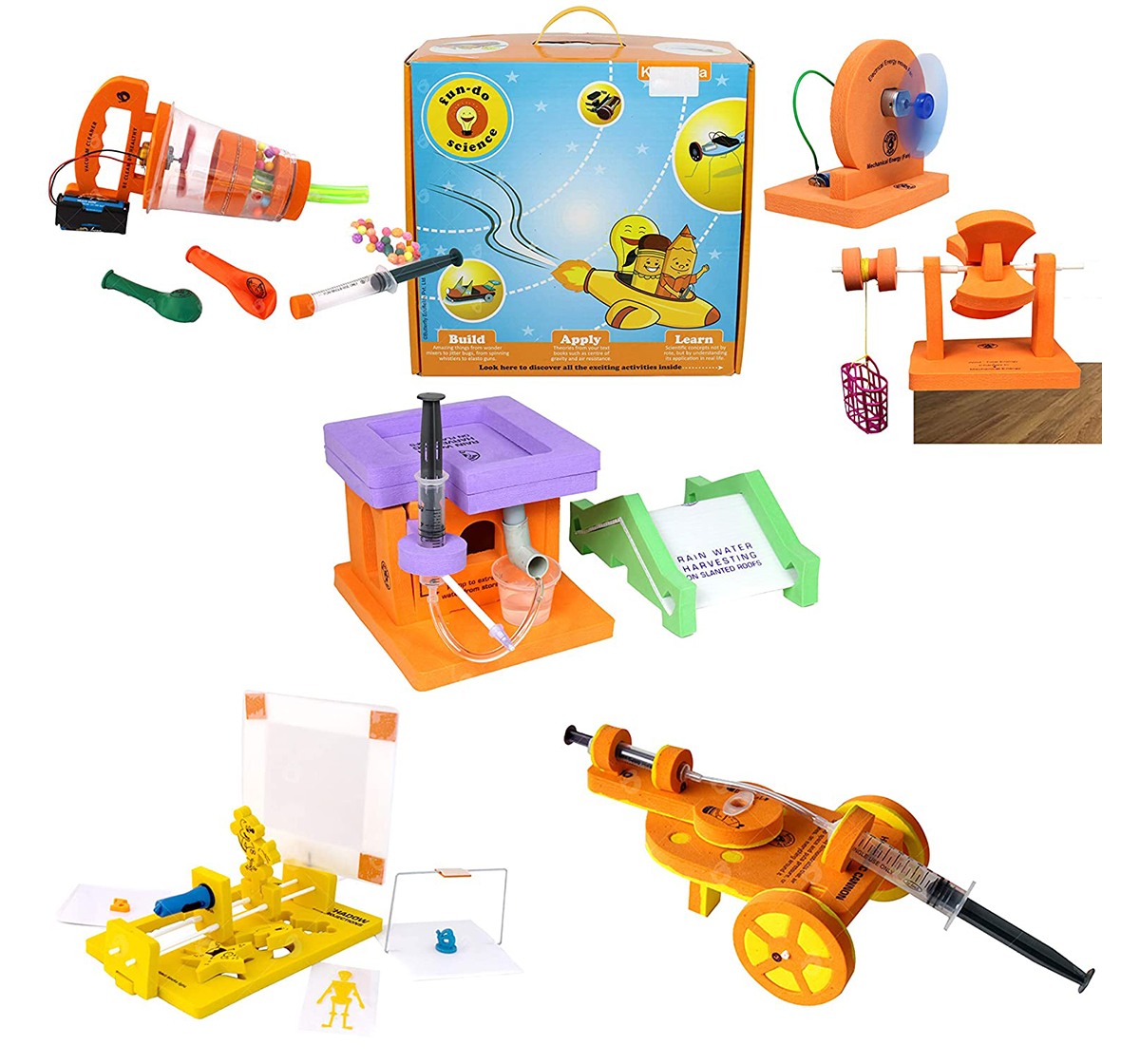 Butterfly Edufields Science Adventure box Sub Juniors - 5-in-1 FUN-DO SCIENCE ADVENTURE BOX, 5Y+